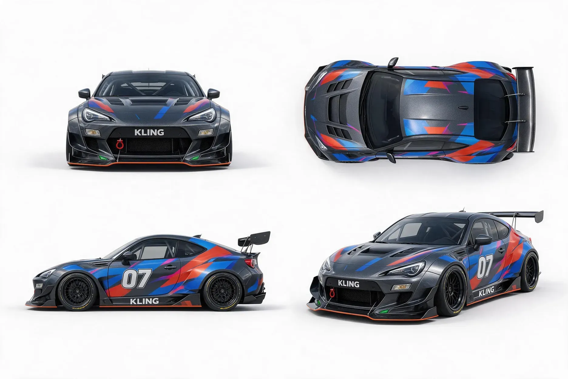 Sports car reference sheet