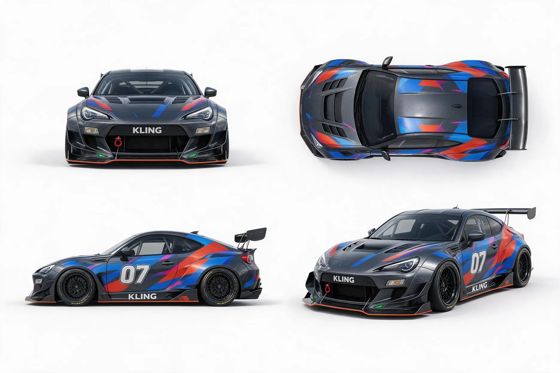 Sports car reference sheet