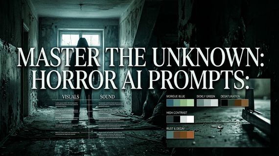Horror AI Video Prompts: Craft Suspense With Sound And Color Grading